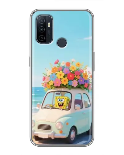Чехол для OPPO A53 с картинкой «Автомобильное путешествие»