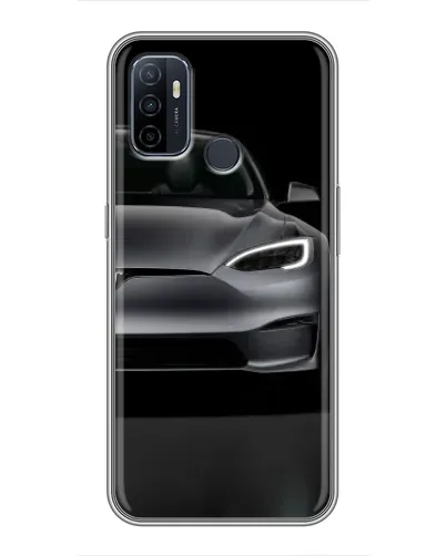Чехол для OPPO A53 с картинкой «Tesla Model S Look» Чехол для OPPO A53 с картинкой «Tesla Model S Look»