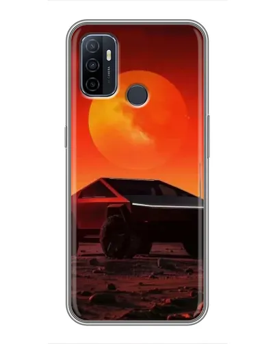 Чехол для OPPO A53 с картинкой «Cybertruck на Марсе» Чехол для OPPO A53 с картинкой «Cybertruck на Марсе»