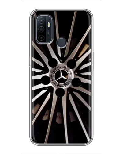 Чехол для OPPO A53 с картинкой «Диск Mercedes»