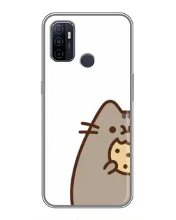 Чехол для OPPO A53 с картинкой «Пушин с печеньем»