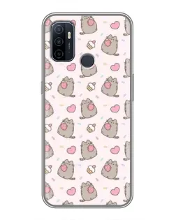Чехол для OPPO A53 с картинкой «Пушин и сладости»