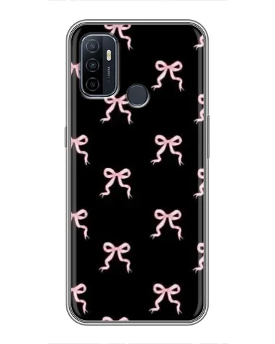 Чехол для OPPO A53 с картинкой «Бант-цветок»