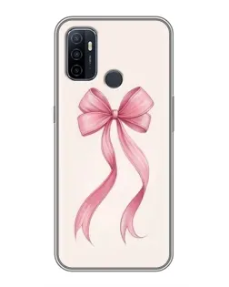 Чехол для OPPO A53 с картинкой «Розовый бант» Чехол для OPPO A53 с картинкой «Розовый бант»