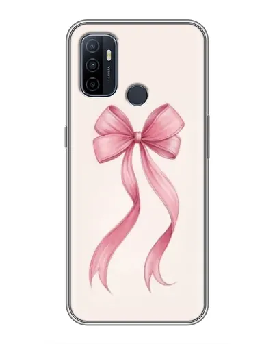 Чехол для OPPO A53 с картинкой «Розовый бант»