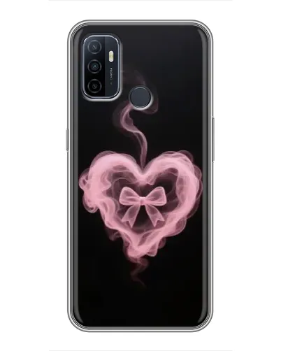 Чехол для OPPO A53 с картинкой «Дымчатое сердце»