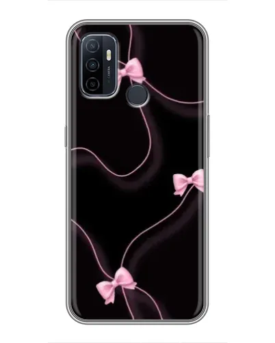 Чехол для OPPO A53 с картинкой «Розовые ленты»
