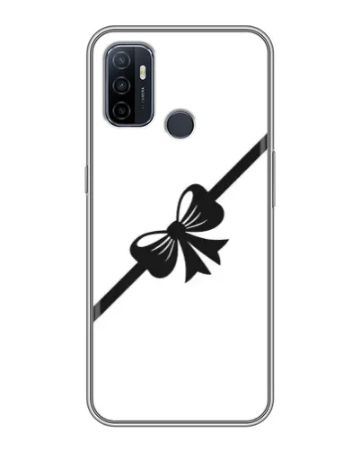 Чехол для OPPO A53 с картинкой «Диагональный бант»