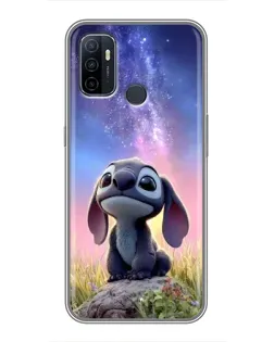 Чехол для OPPO A53 с картинкой «Стич на рассвете» Чехол для OPPO A53 с картинкой «Стич на рассвете»