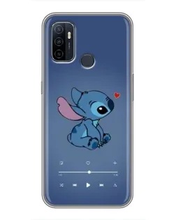 Чехол для OPPO A53 с картинкой «Музыкальный Stitch» Чехол для OPPO A53 с картинкой «Музыкальный Stitch»