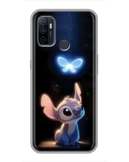 Чехол для OPPO A53 с картинкой «Сияющий Стич» Чехол для OPPO A53 с картинкой «Сияющий Стич»