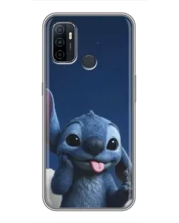 Чехол для OPPO A53 с картинкой «Стич в облаках» Чехол для OPPO A53 с картинкой «Стич в облаках»