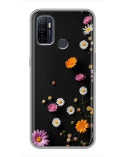 Чехол для OPPO A53 с картинкой «Цветочная композиция»