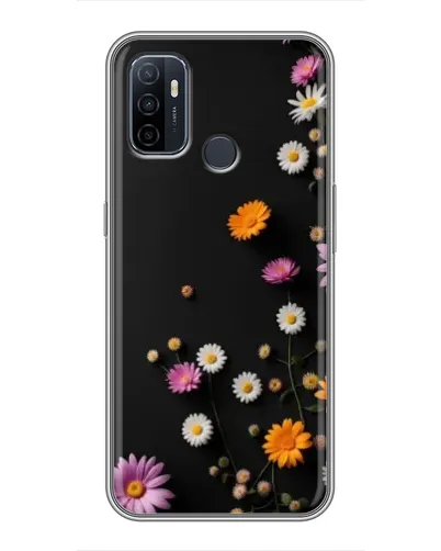 Чехол для OPPO A53 с картинкой «Цветочная композиция»