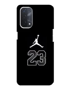 Чехол для OPPO A54 (5G) с картинкой «Jordan Flight 23»