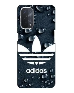 Чехол для OPPO A54 (5G) с картинкой «Adidas Trefoil Blue» Чехол для OPPO A54 (5G) с картинкой «Adidas Trefoil Blue»