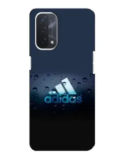 Чехол для OPPO A54 (5G) с картинкой «Adidas Water Drops»