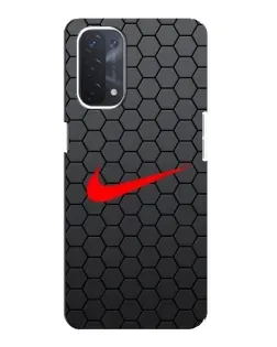 Чехол для OPPO A54 (5G) с картинкой «Nike — карбоновая сетка» Чехол для OPPO A54 (5G) с картинкой «Nike — карбоновая сетка»