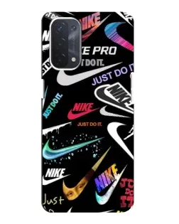 Чехол для OPPO A54 (5G) с картинкой «Nike — роскошь»