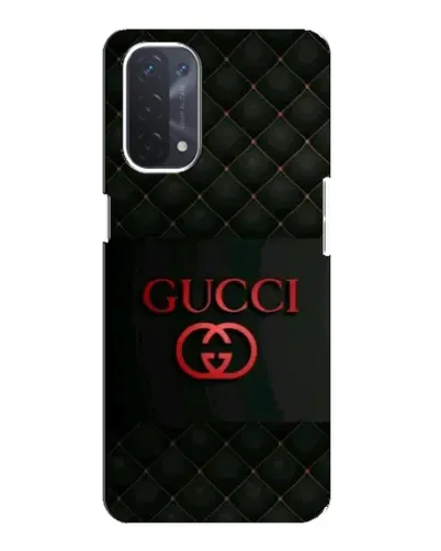 Чехол для OPPO A54 (5G) с картинкой «Gucci — стеганый черный»