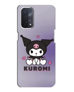 Чохол для OPPO A54 (5G) з картинкою «Kuromi — фіолетовий арт»