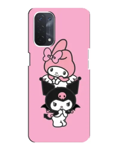 Чохол для OPPO A54 (5G) з картинкою «My Melody та Kuromi»