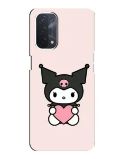 Чохол для OPPO A54 (5G) з картинкою «Kuromi та серце»