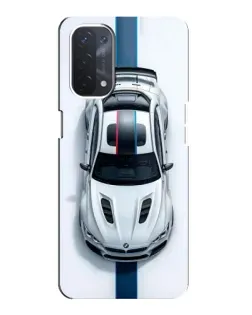 Чохол для OPPO A54 (5G) з картинкою «Вид зверху — BMW M»