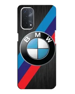 Чехол для OPPO A54 (5G) с картинкой «BMW M-stripes стиль»