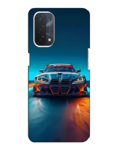 Чехол для OPPO A54 (5G) с картинкой «BMW — огни неона» Чехол для OPPO A54 (5G) с картинкой «BMW — огни неона»