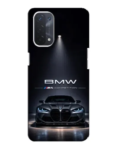 Чехол для OPPO A54 (5G) с картинкой «BMW сквозь ночной город» Чехол для OPPO A54 (5G) с картинкой «BMW сквозь ночной город»