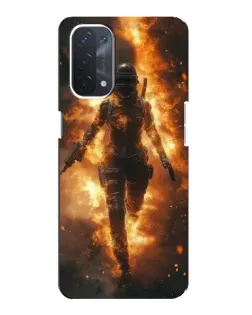 Чохол для OPPO A54 (5G) з картинкою «BMW — швидкість у дощі»