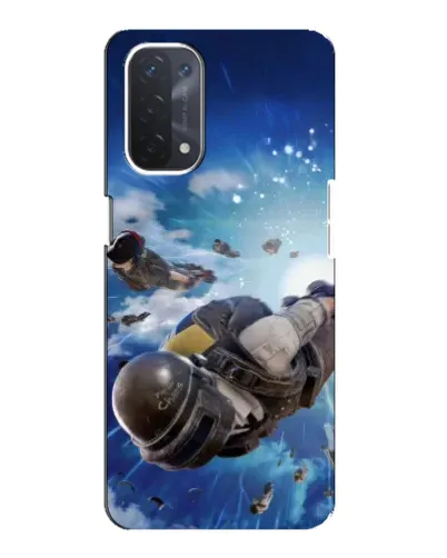 Чохол для OPPO A54 (5G) з картинкою «Десант PUBG — стрибок»