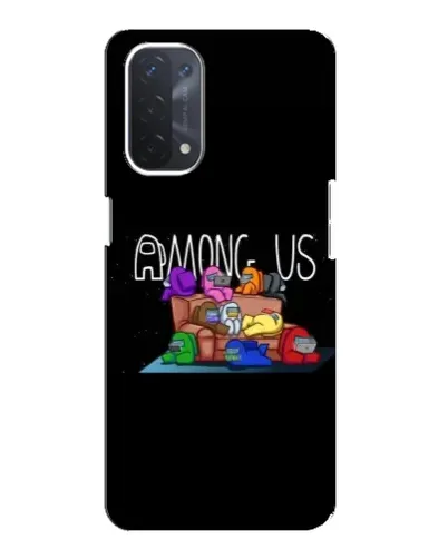 Чохол для OPPO A54 (5G) з картинкою «Логотип Among Us» Чохол для OPPO A54 (5G) з картинкою «Логотип Among Us»