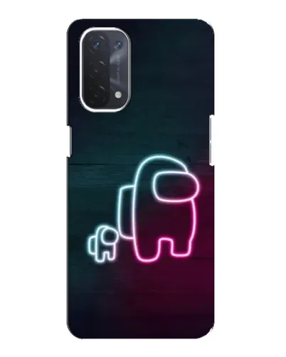Чохол для OPPO A54 (5G) з картинкою «Among Us неон-арт» Чохол для OPPO A54 (5G) з картинкою «Among Us неон-арт»
