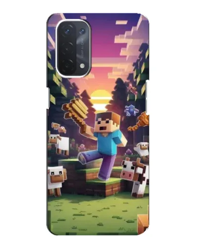 Чохол для OPPO A54 (5G) з картинкою «Стів на фермі» Чохол для OPPO A54 (5G) з картинкою «Стів на фермі»