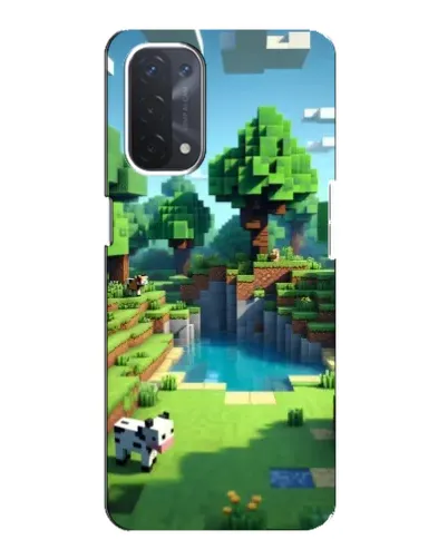 Чохол для OPPO A54 (5G) з картинкою «Minecraft літній день» Чохол для OPPO A54 (5G) з картинкою «Minecraft літній день»