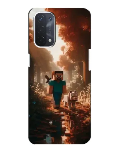 Чохол для OPPO A54 (5G) з картинкою «Стів у лісі» Чохол для OPPO A54 (5G) з картинкою «Стів у лісі»