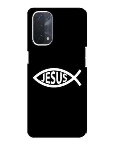 Чехол для OPPO A54 (5G) с картинкой «Классический Jesus»