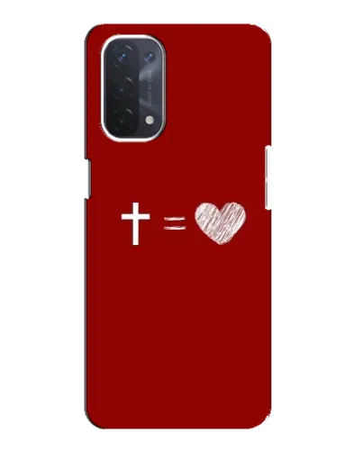 Чохол для OPPO A54 (5G) з картинкою «Рівняння любові» Чохол для OPPO A54 (5G) з картинкою «Рівняння любові»