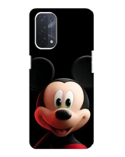 Чехол для OPPO A54 (5G) с картинкой «Улыбающийся Микки Маус»