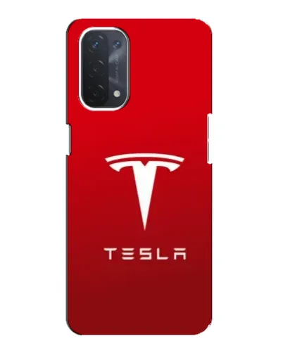 Чохол для OPPO A54 (5G) з картинкою «Tesla Red Classic»