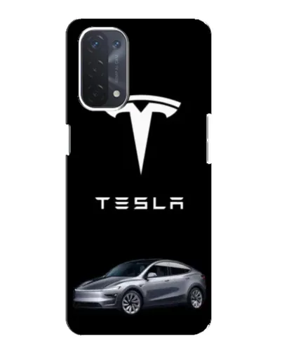 Чохол для OPPO A54 (5G) з картинкою «Tesla Model Y»