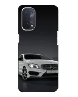 Чохол для OPPO A54 (5G) з картинкою «Mercedes AMG GT Silver»