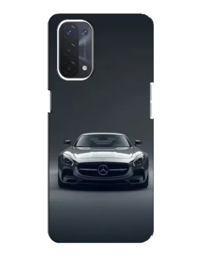 Чехол для OPPO A54 (5G) с картинкой «Mercedes на черном» Чехол для OPPO A54 (5G) с картинкой «Mercedes на черном»