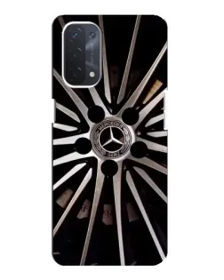 Чехол для OPPO A54 (5G) с картинкой «Диск Mercedes»