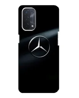 Чехол для OPPO A54 (5G) с картинкой «Mercedes на металле» Чехол для OPPO A54 (5G) с картинкой «Mercedes на металле»