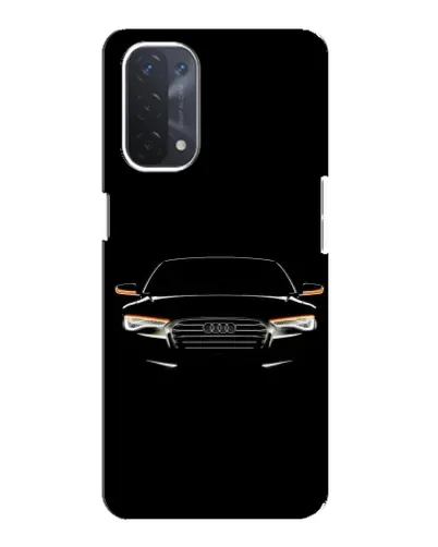 Чехол для OPPO A54 (5G) с картинкой «Audi — ночной контур» Чехол для OPPO A54 (5G) с картинкой «Audi — ночной контур»