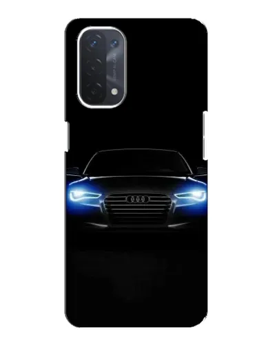 Чехол для OPPO A54 (5G) с картинкой «Audi в неоне» Чехол для OPPO A54 (5G) с картинкой «Audi в неоне»