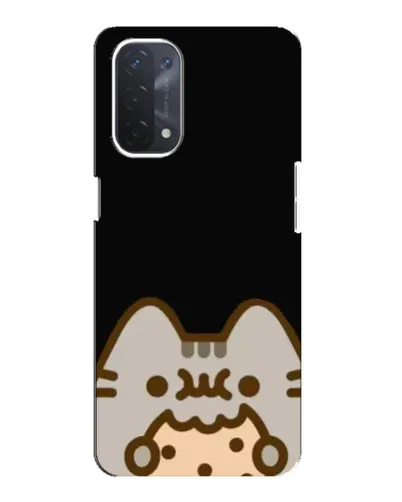 Чохол для OPPO A54 (5G) з картинкою «Пушин на чорному» Чохол для OPPO A54 (5G) з картинкою «Пушин на чорному»